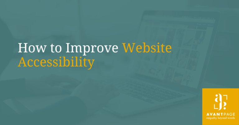 How to Improve Website Accessibility