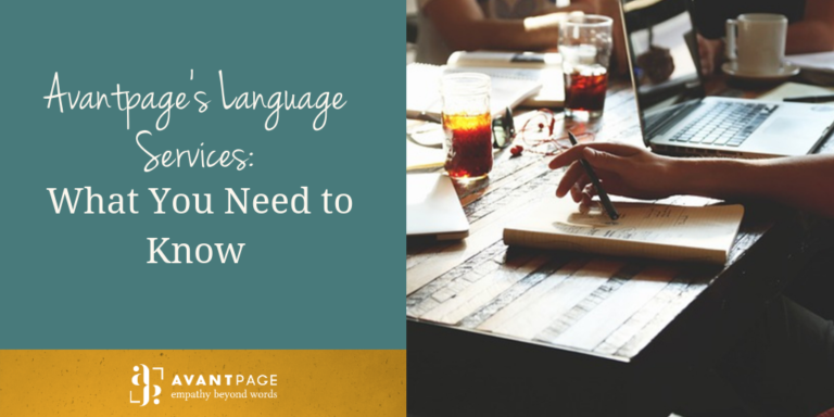 Avantpage's Language Services: What You Need to Know