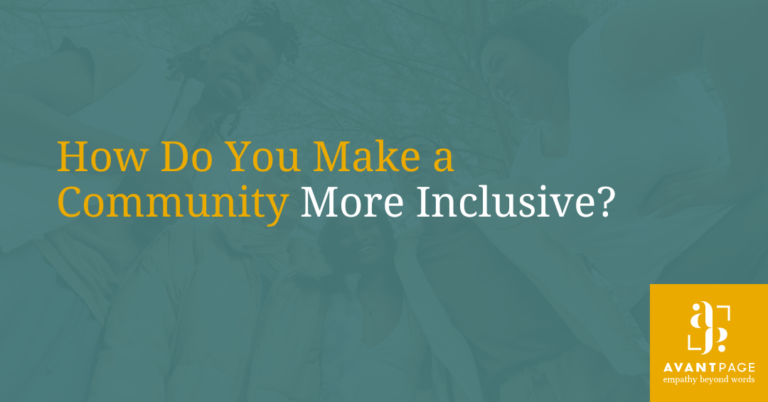 How Do You Make a Community More Inclusive?