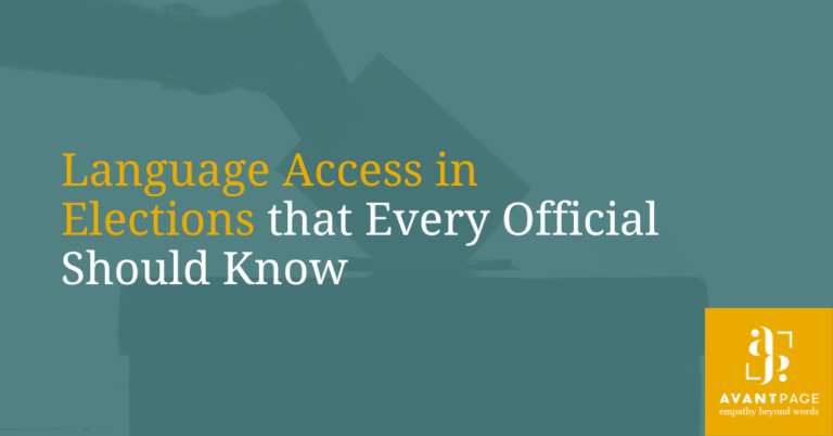 Language Access in Elections that Every Official Should Know