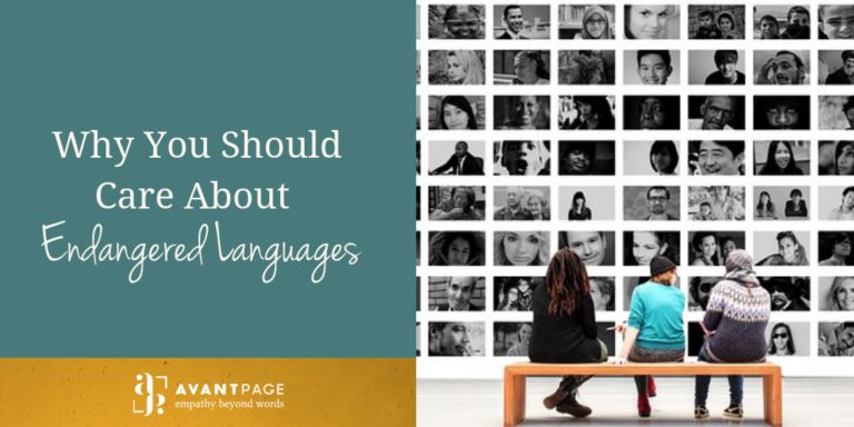 Why You Should Care About Endangered Languages