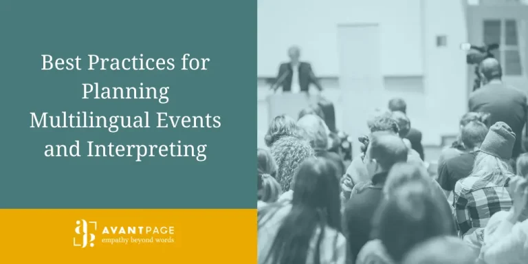 Best Practices for Multilingual Event Planning: Virtual &amp; In-Person