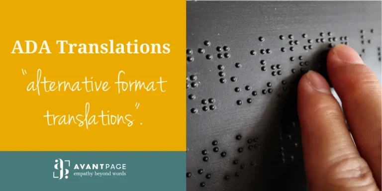 What Is ADA Compliance and ADA Translation?