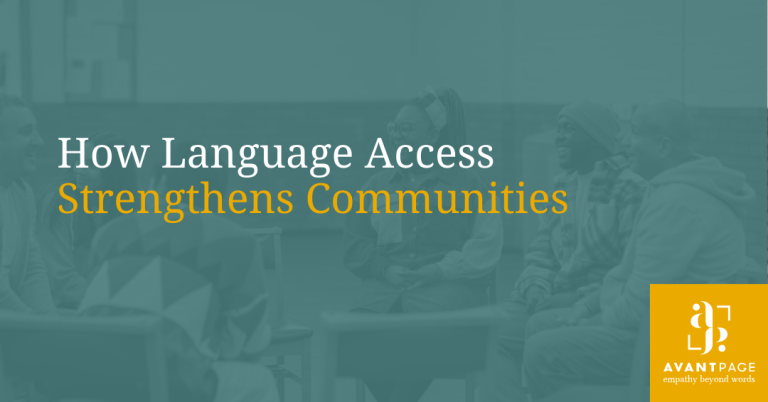 How Language Access Strengthens Communities