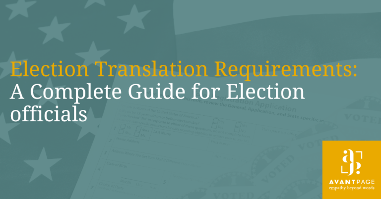 Election Translation Requirements: A Complete Guide for Election Officials